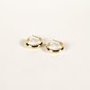 Jewelry SarahBijoux | Small Half Round Gold Vermeil Hoops