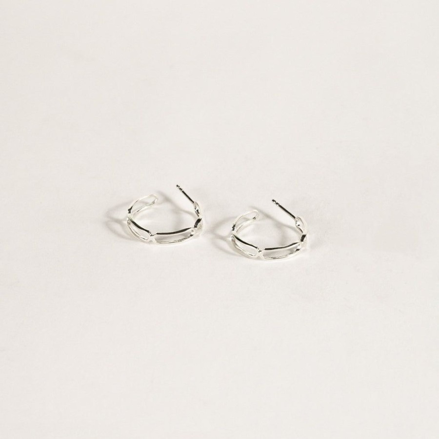 Jewelry SarahBijoux | Small Paper Clip Hoops