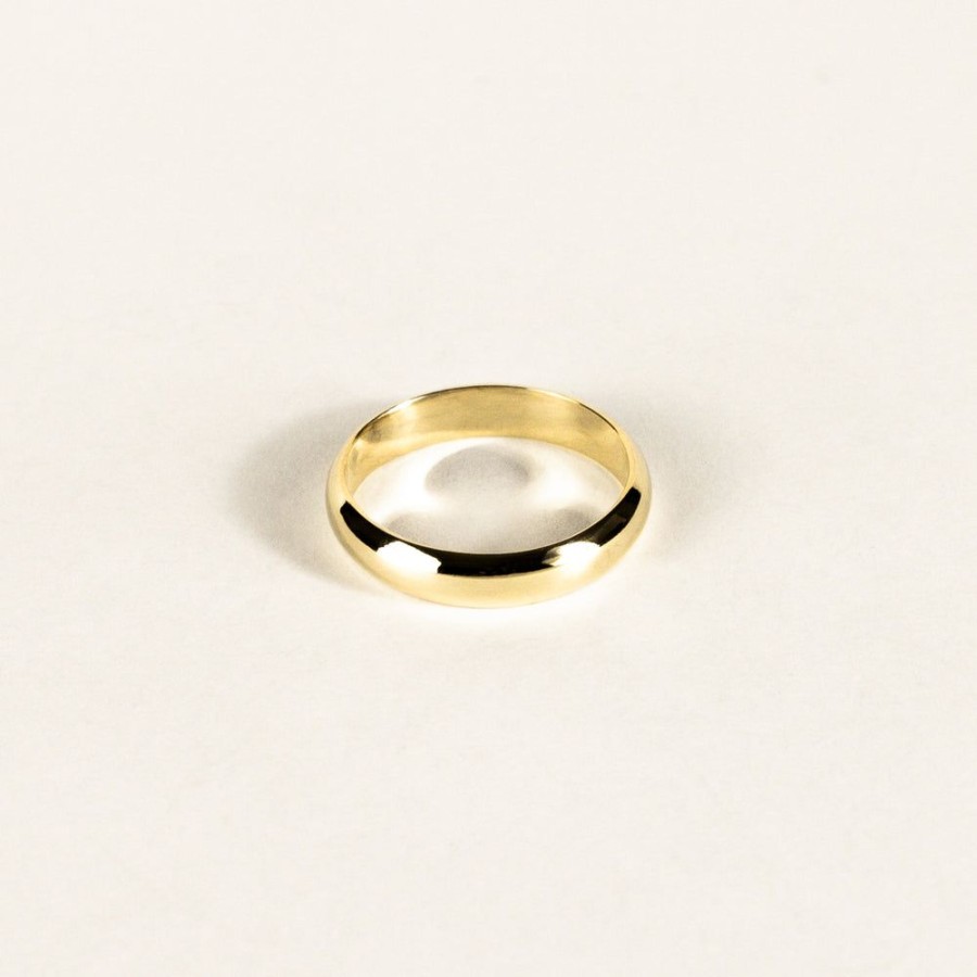 Jewelry SarahBijoux | Large Half Round Gold Ring