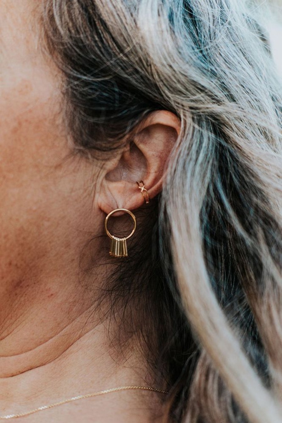 Jewelry SarahBijoux | Harmony Gold Vermeil Hoops