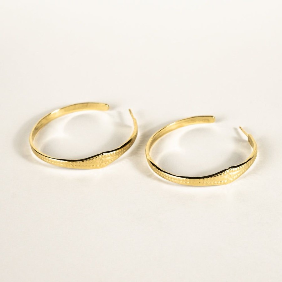 Jewelry SarahBijoux | Tide Gold Vermeil Hoops