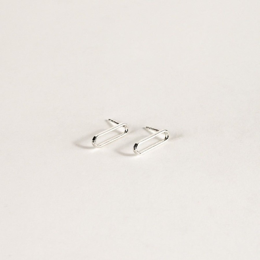 Jewelry SarahBijoux | Paper Clip Studs