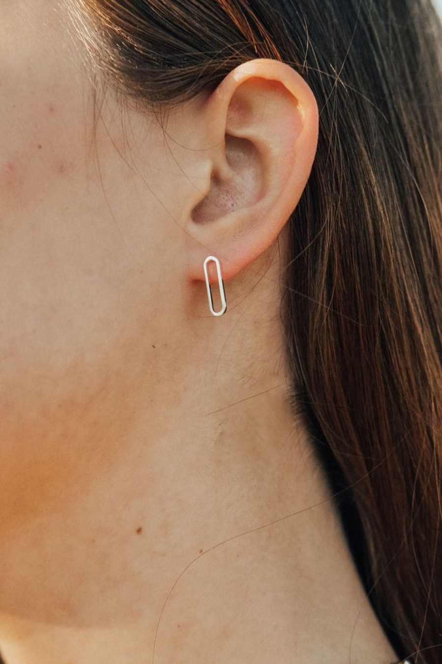 Jewelry SarahBijoux | Paper Clip Studs