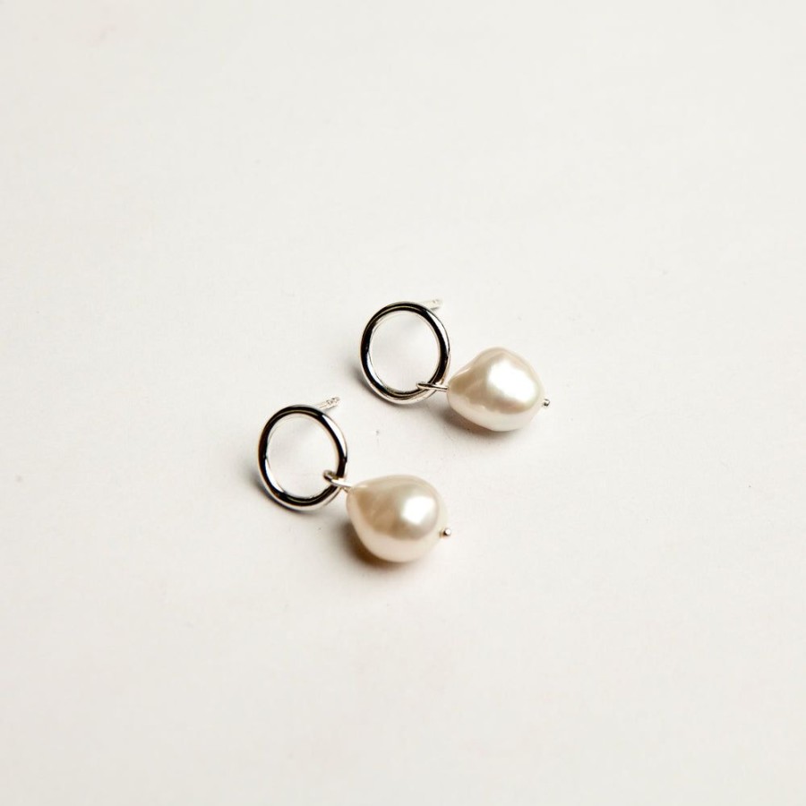 Jewelry SarahBijoux | Pearl Pendant Studs