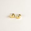 Jewelry SarahBijoux | Medium Dune Gold Vermeil Hoops